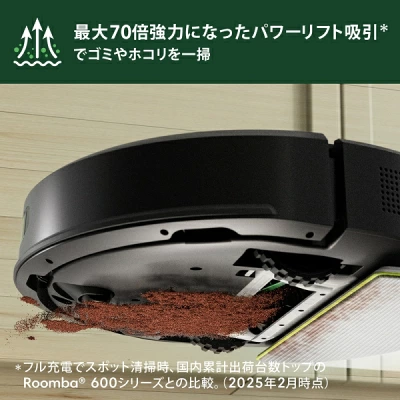 ルンバPlus 405コンボ+AutoWashの特長