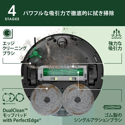 ルンバPlus 505コンボ+AutoWashの特長
