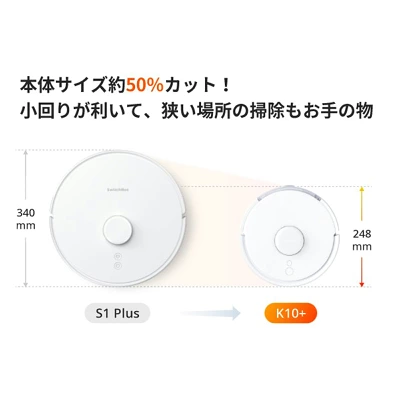 SwitchBot K10+の特長