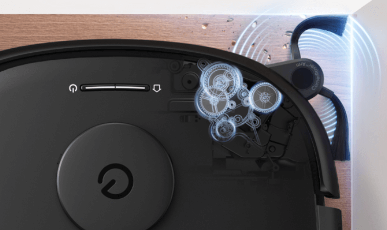 アンカーOmni E25は伸縮するサイドブラシあり
